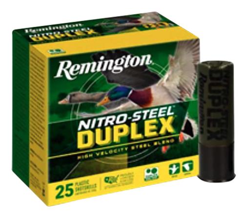 Remington Nitro Steel Shotshells R20323, 12 Gauge, 3", 1 1/4 oz, 1450 fps, #2 Steel Shot, 25 Rds/box