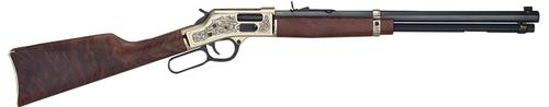 Henry Big Boy Side Gate Lever Action Rifle H006GMD, 38 Special, 20", Brass Receiver, Wood Stock, 10 Rds