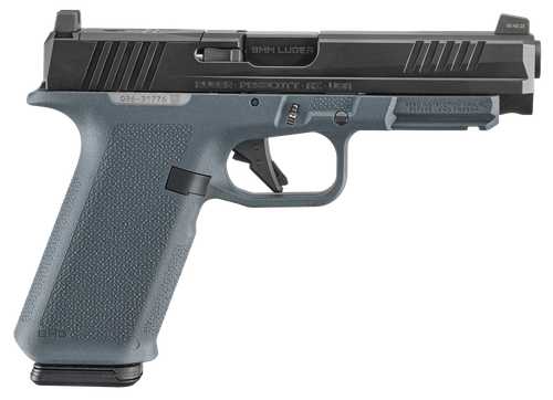 Ruger RXM Semi-Auto Pistol 19443 , 9mm, 4.5", Magpul EHG Grey Frame, Black FNC Nitride Slide, Optics Ready, 17 Rd