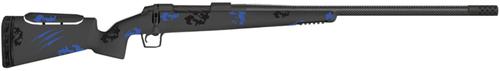 Fierce Carbon Rival FP Bolt Action Rifle FCRFP7PRC24BBL, 7mm PRC, 24" Threaded, Battle Blue Camo Carbon Stock, 3 Rds