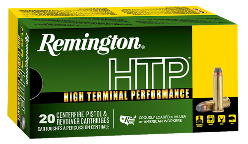 Remington HTP Handgun Ammunition 22248, 380 ACP, Jacketed Hollow Point (JHP), 88 GR, 990 fps, 20 Rd/Box