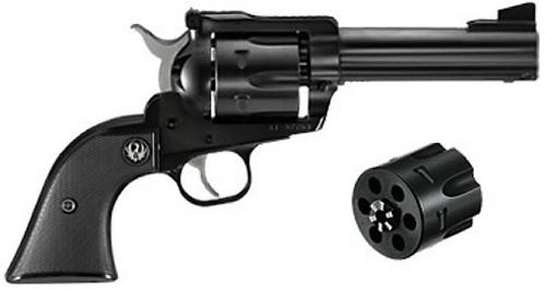 Ruger Blackhawk Single Action Revolver 0446, 45 ACP, 4.62 in, Black Grip, Blued Finish, 6 Rd