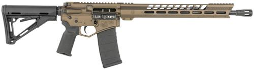 Diamondback DB-15 Rifle DB1836K071, 5.56 NATO, 16", Adjustable CTR Stock, Midnight Bronze Finish, 30 Rds