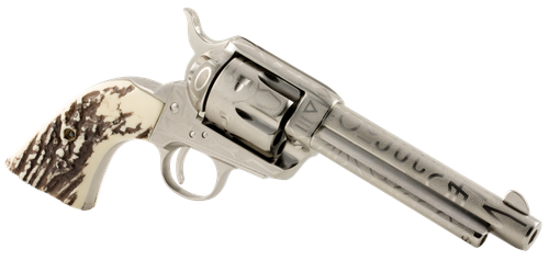 Taylors 1873 Cattleman Revolver OG1407, 357 Mag, 5.5", Ivory Synthetic Grips, 6 Rd