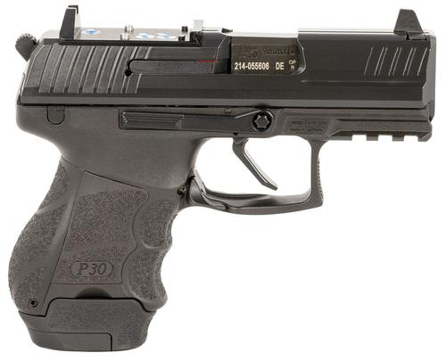 Heckler & Koch P30SK Optic Ready Pistol LTTDP30SKFTJRDORMR, 9mm, 3.30in, Black Polymer Grips, Black Finish, 10 Rds