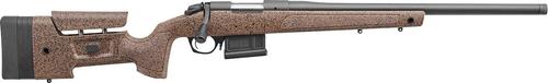 Bergara B-14 HMR Bolt Action Rifle B14S354C, 22-250 Remington, 24", Brown Stock, Graphite Black Finihs, 5 Rds