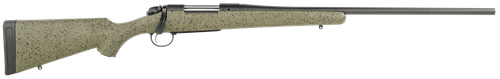 Bergara B-14 Bolt Action Rifle B14LM102C, 7mm Remington Magnum, 24", Green Synthetic Stock, Graphite Black Finish, 3 Rds