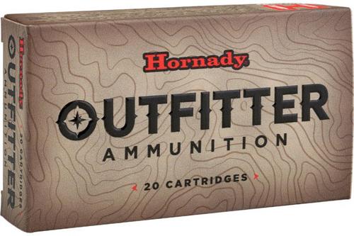 Hornady Outfitter Rifle Ammunition 81487, 6.5 Creedmoor, GMX, 120 Gr, 2925 fps, 20 Rds
