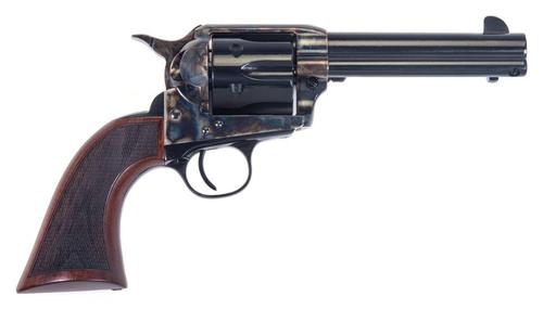 Taylors Gunfighter Defender Revolver 555167DE, 357 Mag/38 Special, 5.5in, Walnut Grips, Casehardened Steel, 6 Rds