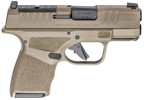 Springfield Hellcat OSP Gear Up 2025 Pistol HC9319FOSPGU25, 9mm, 3", w/ Crimson Trace CTS-1500 Red Dot, Flat Dark Earth w/Black Controls Finish, 13 Rds