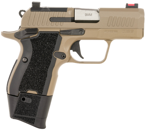 Kimber CDS9 Lite Optic Ready Pistol 3700881, 9mm Luger, 3.18in, FDE Finish, 15 Rds