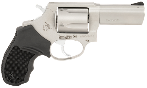 Taurus 605 T.O.R.O. Revolver 2605P39, 357 Mag, 3", Black Rubber Grips, Stainless Finish, 5rd
