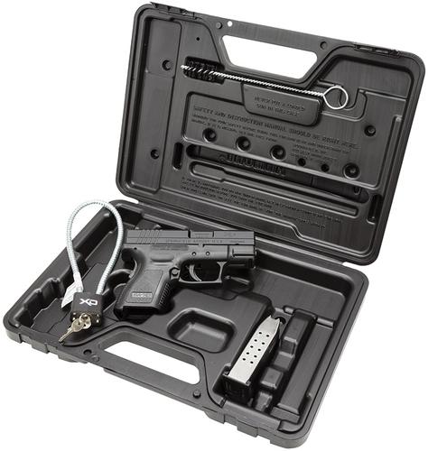 Springfield XD Sub-Compact Essential Package (CA Approved) XD9802, 40 S&W, 3 in, Polymer Grip, Matte Black Finish, 9 Rd