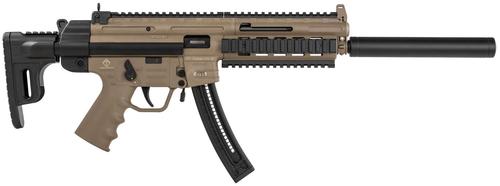 American Tactical GSG-16 Semi-Auto Rifle GSG215GERGGSG1622T, 22 LR, 16.25", Collapsible Stock, 22 Rds