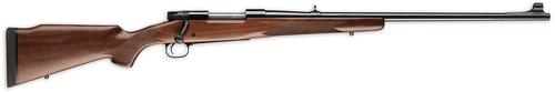 Winchester M70 Alaskan Bolt Action Rifle 535205136, 338 Winchester Magnum, 25 in, Walnut Stock, Blue Finish, 3 Rds