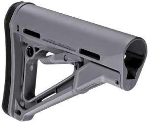 Magpul Compact Mil-Spec Stock For AR Rifles, Stealth Gray (MAG310-GRY)