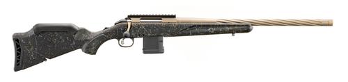 Ruger American II Prairie Rifle 46974, 223 Rem., 20", Black Splatter Gen II Stock, Burnt Bronze Cerakote, Spiral Fluting, 10+1