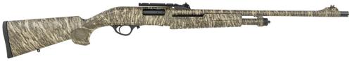 Escort Field Hunter Turkey Full Size Shotgun HEFH2022TRBL, 20 Gauge, 22", 3" Chmbr, Grooved Aluminum Receiver, Fixed Mossy Oak Bottomland Synthetic Stock