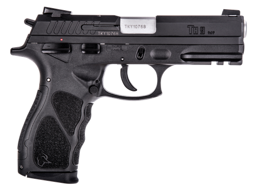 Taurus TH9 SA/DA Pistol 1TH9041, 9mm Luger, 4.27", Interchangeable Backstrap Grips, Black Finish, 17 Rds