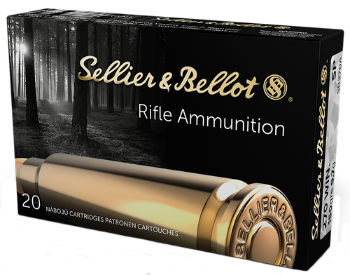Sellier & Bellot Rifle Ammuntion SB270A, 270 Winchester, Soft Point (SP), 150 GR, 2625 fps, 20 Rd/bx