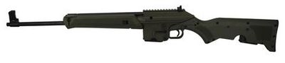 Kel-Tec SU-16 Semi-Auto Rifle SU16AGRN, 5.56 NATO, 18.5", Folding OD Green Synthetic Stock, 10 Rds