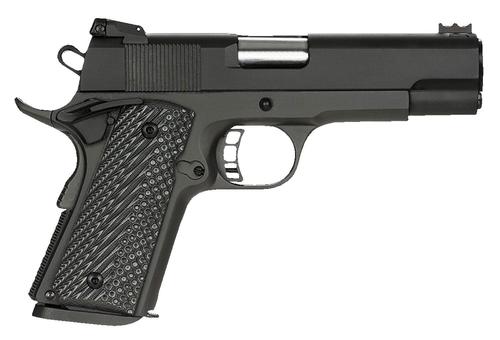 Rock Island Rock Ultra CCO Pistol 51857, 45 ACP, 4.20", Black/Gray G10 Grips, Black Anodized, 7 Rds