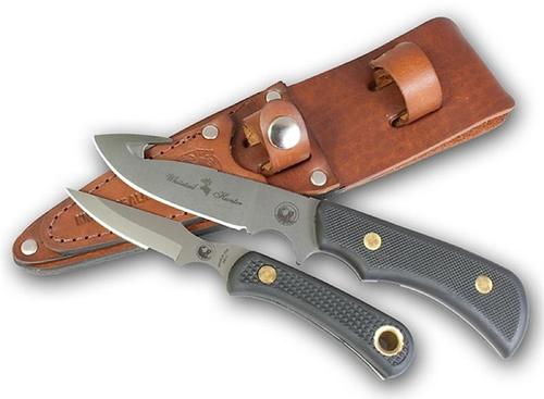 Knives of Alaska Whitetail/Cub Bear Knife Set Steel Drop Point/Caper Syn (00199FG)