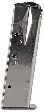 Mec Gar Ruger P85/89 9MM 17 Round Nickel Magazine (RP8517N)