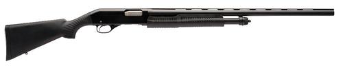 Stevens 320 Pump Shotgun 22436, 20 Gauge, 26", 3" Chmbr, Black Synthetic Stock, Black Finish