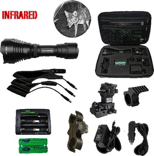 Elusive Wildlife XLR500HD Zoom Focus Hunting Light Package, Inrared IR 850 (KLP241IR)