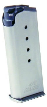 Kahr 40 Smith & Wesson 5 Round Stainless Magazine (KS520)
