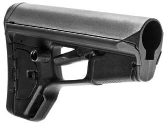 Magpul Adjustable AR15/M16 ACS-L Stock, Black, Comm-Spec (MAG378-BLK)