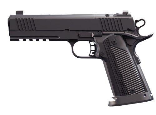 Rock Island Armory TAC Ultra FS HC Optic Ready Pistol 57171AOS, 45 ACP, 5in, G10 Grips, 13 Rds