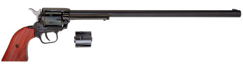 Heritage Rough Rider Single Action Rimfire Revolver RR22MB16, 22 LR, 16", Cocobolo Grip, Black Finish, 6 Rd