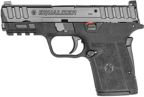 Smith & Wesson Equalizer Optic Ready Semi-Auto Pistol 13592, 9mm, 3.68 in, Black Synthetic Grip, Black Finish, 15 Rd, No Thumb Safety