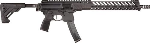 Sig MPX Competition Carbine Rifle RMPX-16B-9-35, 9mm, 16", Collapsible Stock, Black Finish, 35 Rd