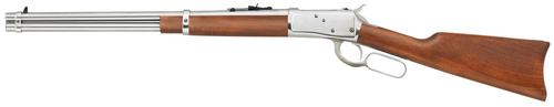 Rossi R92 Lever Action Rifle 920442093, 44 Remington Mag, 20", Brazillian Hardwood Stock, Stainless Steel Finish, 10 Rd
