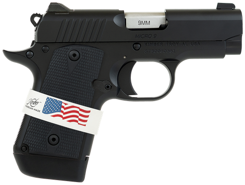 Kimber Micro 9 Liberty Pistol 3300244, 9mm Luger, 3.15in, Ivory G-10, Kimpro II Black Finish, 7 Rds