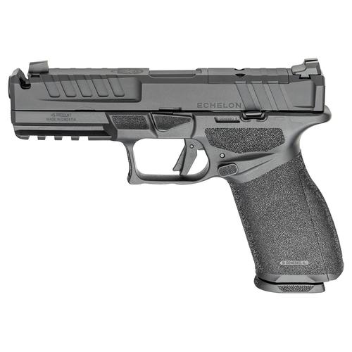 Springfield Echelon OR Semi-Auto Pistol EC9459BUCOMP, 9mm, 4.5" Compensated Barrel, Polymer Grip, Black Finish, 17/20 Rd