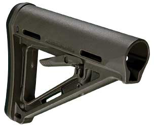 Magpul MOE Mil-Spec Stock For AR Rifles, Olive Drab (MAG400-OD)