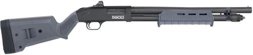 Mossberg 590S Compact Shotgun 51606, 12 Gauge, 18.5", 3" Chmbr, Holosun Micro Dot Optic, Gray Magpul SGA Adj Stock & MOE Forend, 5+1