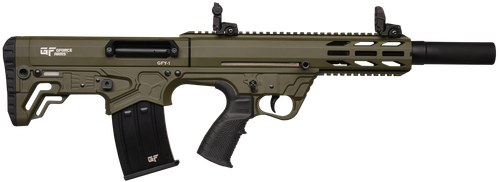 GForce GFY-1 USA Semi-Auto Shotgun GFY11220ODG, 12 Gauge, 18.50", 3" Chmbr, OD Green Bullpup Polymer Stock, 5 Rds