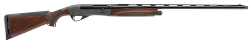 Benelli Ethos Upland AI Semi-Auto Shotgun 12656, 28 Ga, 3", 28", AA-Grade Satin Walnut, Anodized Gray, B.E.S.T Finish