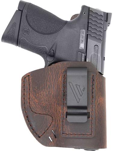 Versacarry Element IWB Left Hand Holster, Brown, Size 3 (32103L)