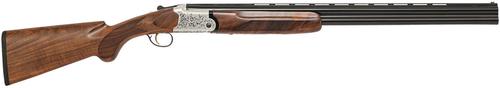 Charles Daly 202 Break Open Shotgun 930393, 410 Ga, 3", 26", Black Over/Under Vent Rib Barrel, Silver Engraved Alloy Steel Receiver, Checkered Walnut Stock Shotgun