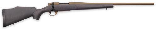 Weatherby Vanguard Weatherguard Bolt Action Rifle VWB7MMRR4T, 7mm Rem, 24" Threaded, Black w/ Bronze Stock, 3 Rds