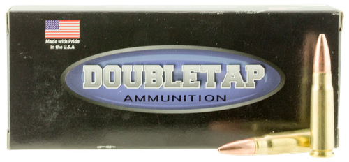 DoubleTap Ammunition Tactical Rifle Rifle Ammunition 739123X, 7.62x39mm, DT Lead Free, 123 GR, 2400 fps, 20 Rd/bx