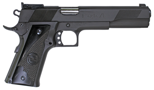 Iver Johnson Eagle XL Pistol EAGLEXLDS, 45 ACP, Black Finish, Gray Grips, 14 Rds