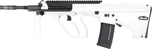 Steyr Arms AUG A3 M1 NATO Semi-Auto Rifle AUGM1WHINATOEXT, 5.56 NATO, 16", White Fixed Bullpup Stock, Black Rec, 30 Rds
