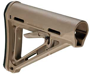 Magpul MOE Mil-Spec Stock For AR Rifles, Flat Dark Earth (MAG400-FDE)